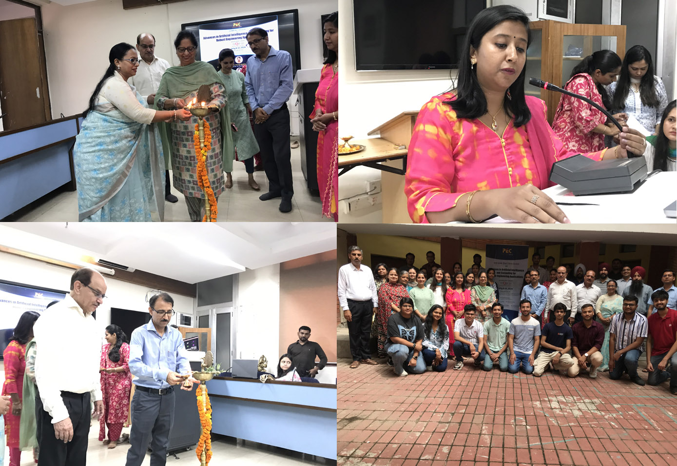 One Week STC on AI, by CSE, Kick-Started at PEC today